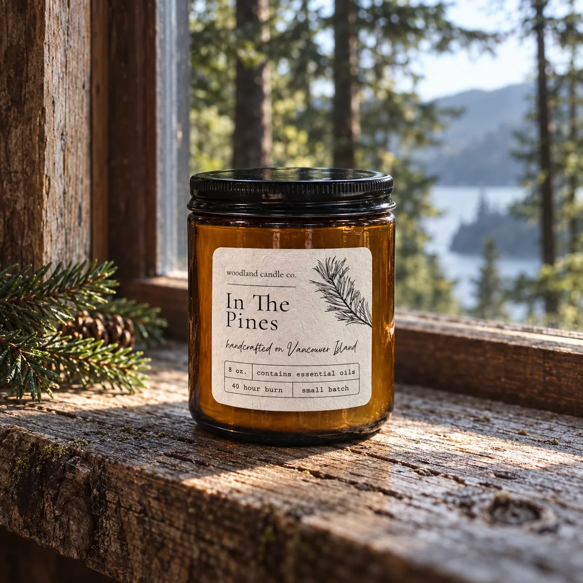In The Pines candle